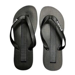 Black Women's Flip Flop Sandals - Grounders